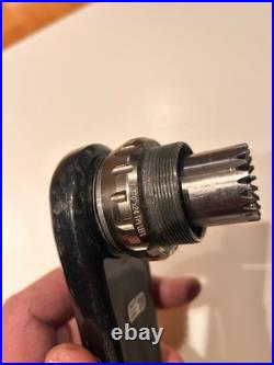 Campagnolo Super Record 11 speed Ultra Torque crankset 177.5mm / 53-39 / Rare