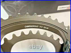 Campagnolo Super Record 11s Carbon Crankset Length 170mm 53/39T With Chainring