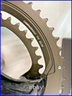 Campagnolo Super Record 11s Carbon Crankset Length 170mm 53/39T With Chainring