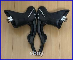 Campagnolo Super Record 11s Ergo Shifters Levers 2x11 Carbon Road Bike Racing TT