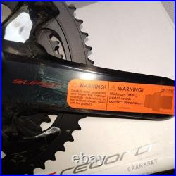 Campagnolo Super Record 12s Crankset 53/39T 170mm CULT Bearings Ultra Torque