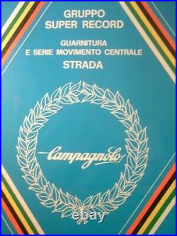 Campagnolo Super Record 170MM Road Crank Arms NEWithNOS 144BCD-Non-Fluted -NIB