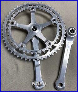 Campagnolo Super Record 1986 Non-Fluted Crankset, VGC, 175mm, Road, Racing Bike Campagnolo Super Record 1986 Non-Fluted Crankset, VGC, 175mm, Road, Racing Bike