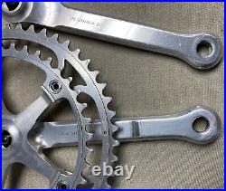 Campagnolo Super Record 1986 Non-Fluted Crankset, VGC, 175mm, Road, Racing Bike Campagnolo Super Record 1986 Non-Fluted Crankset, VGC, 175mm, Road, Racing Bike