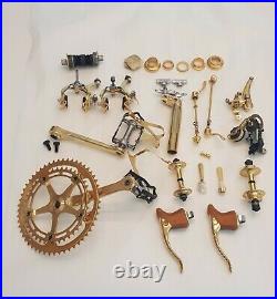 Campagnolo Super Record 24 K Gold Plated Groupset