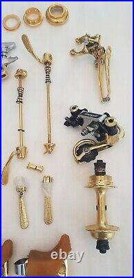 Campagnolo Super Record 24 K Gold Plated Groupset