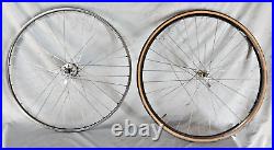 Campagnolo Super Record 700c SS Road Bike Wheel Set Campy Italy Single Ships USA