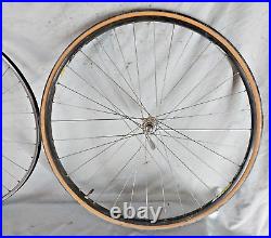 Campagnolo Super Record 700c SS Road Bike Wheel Set Campy Italy Single Ships USA