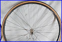 Campagnolo Super Record 700c SS Road Bike Wheel Set Campy Italy Single Ships USA