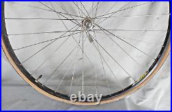 Campagnolo Super Record 700c SS Road Bike Wheel Set Campy Italy Single Ships USA