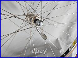 Campagnolo Super Record 700c SS Road Bike Wheel Set Campy Italy Single Ships USA