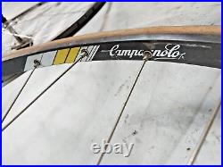 Campagnolo Super Record 700c SS Road Bike Wheel Set Campy Italy Single Ships USA