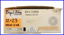 Campagnolo Super Record Alloy 8 Speed Cassette 12/23T Non-Exa NOS NEW NIB