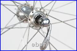 Campagnolo Super Record Assos Rims Tubular Wheelset Vintage 28h Lightweight