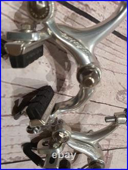 Campagnolo Super Record Brake Calipers 4061 V2 Script Logo Piccolo Italy