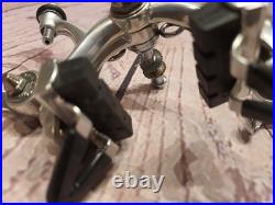 Campagnolo Super Record Brake Calipers 4061 V2 Script Logo Piccolo Italy