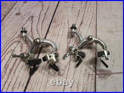 Campagnolo Super Record Brake Calipers 4061 V2 Script Logo Piccolo Italy