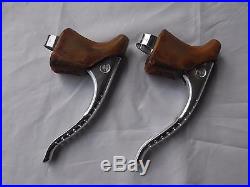 Campagnolo Super Record Brake Levers 4062 Vintage NOS with Extra Globe Hoods NOS