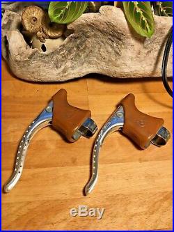Campagnolo Super Record Brake Levers Vintage 1970s 1980s Beautiful