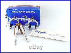 Campagnolo Super Record Brake set 60mm reach nutted Vintage Bicycle NEW NOS