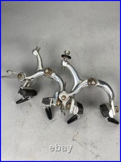 Campagnolo Super Record Brakes 49mm Short Reach Fair Condition Vintage Bicycle