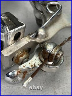 Campagnolo Super Record Brakes 49mm Short Reach Fair Condition Vintage Bicycle