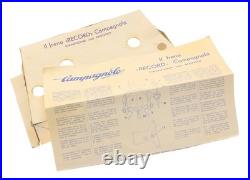 Campagnolo Super Record C Rec Cobalto Brake Set Kit Calipers Levers Cables NOS