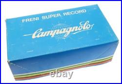 Campagnolo Super Record C Rec Cobalto Brake Set Kit Calipers Levers Cables NOS