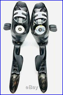 Campagnolo Super Record Carbon 11 Speed Ergo Power Levers Shifters Campy