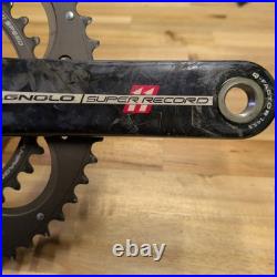 Campagnolo Super Record Carbon Crankset 52/36T 11 Speed Ultra-Torque Titanium