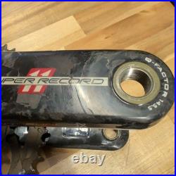 Campagnolo Super Record Carbon Crankset 52/36T 11 Speed Ultra-Torque Titanium