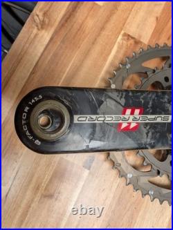 Campagnolo Super Record Carbon Crankset 52/36T 11 Speed Ultra-Torque Titanium