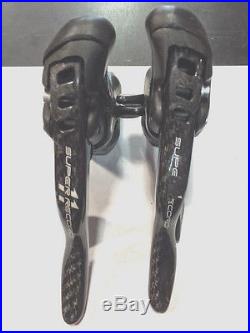Campagnolo Super Record Carbon Fiber 11 Speed Ergo Power Levers Shifters