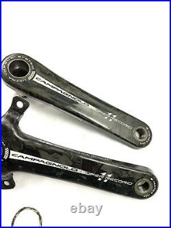 Campagnolo Super Record Compact 11 Speed Ultra Torque Carbon Cranks 172.5mm