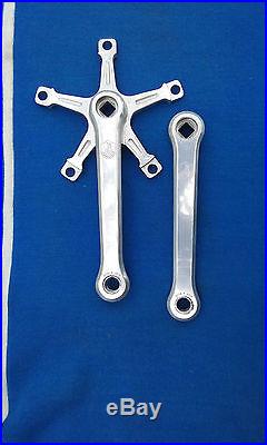 Campagnolo Super Record Crank Arms Non Fluted, Engraved, 172.5mm, 1985