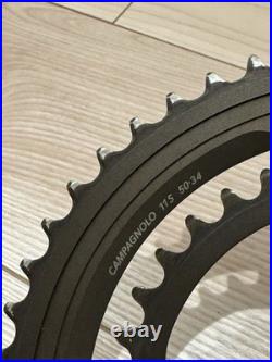 Campagnolo Super Record Crankset 11s 170mm 50/34 CULT Titanium Carbon 2015 Road
