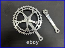 Campagnolo Super Record Crankset 165mm 52/42t 144BCD NOS 1980s Alloy ISO