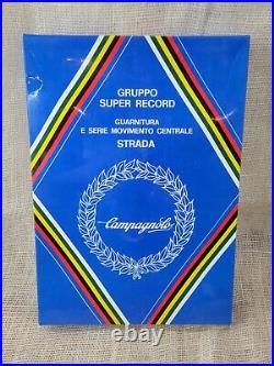 Campagnolo Super Record Crankset 170mm 44/52T Rings NOS