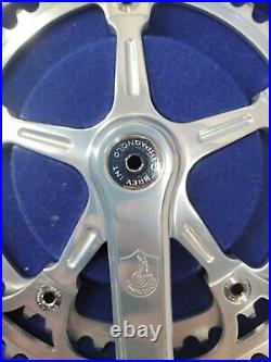 Campagnolo Super Record Crankset 170mm 44/52T Rings NOS