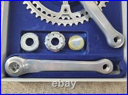 Campagnolo Super Record Crankset 170mm 44/52T Rings NOS