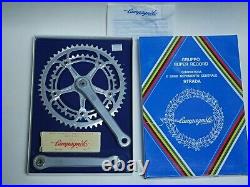 Campagnolo Super Record Crankset 172.5 53-41'86-87 NOS w NIB bottom Bracket Campagnolo Super Record Crankset 172.5 53-41'86-87 NOS w NIB bottom Bracket
