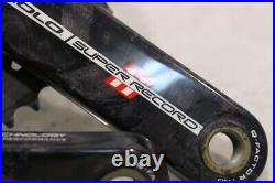 Campagnolo Super Record Crankset 172.5mm Chainring 53/39T 2×11Speed 5ARM BCD13 Campagnolo Super Record Crankset 172.5mm Chainring 53/39T 2×11Speed 5ARM BCD13