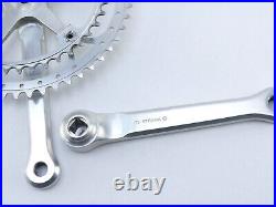 Campagnolo Super Record Crankset 175mm 53-42 DRILLED NOS CHAINRING