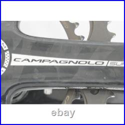 Campagnolo Super Record Crankset 52/39T 170mm Used Campagnolo Super Record Crankset 52/39T 170mm Used