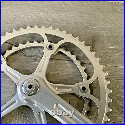 Campagnolo Super Record Crankset Double 170 MM Arms 54-42 Tooth Campagnolo Caps