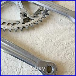 Campagnolo Super Record Crankset Double 172.5 MM Arms 52-42 Tooth