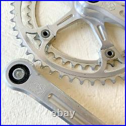 Campagnolo Super Record Crankset Double 172.5 MM Arms 52-42 Tooth