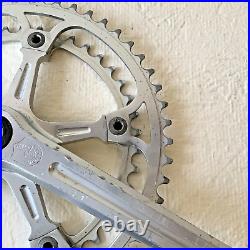 Campagnolo Super Record Crankset Double 172.5 MM Arms 52-42 Tooth