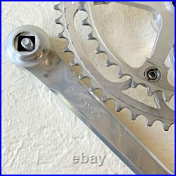 Campagnolo Super Record Crankset Double 172.5 MM Arms 52-42 Tooth