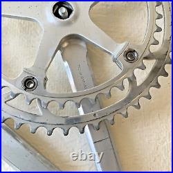 Campagnolo Super Record Crankset Double 172.5 MM Arms 52-42 Tooth